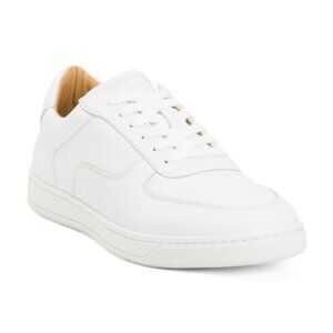ACE MARKS Men's Made In Portugal Leather Martello Dress Sneakers